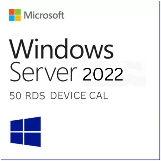 Windows Server 2022 Remote Desktop Services Device connections (50) CAL